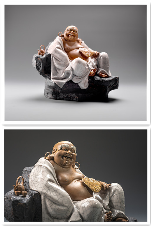 《开心品茶佛》